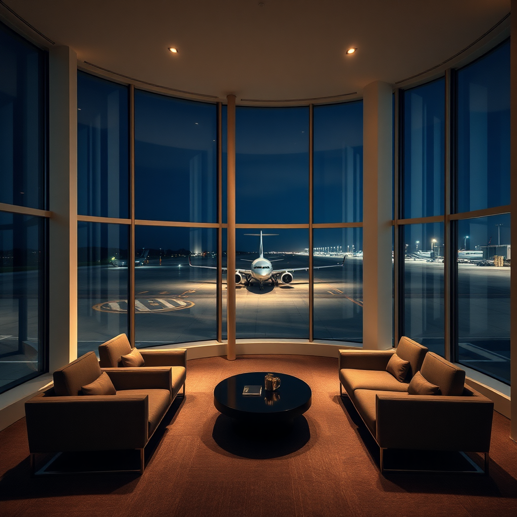 Private terminal lounge