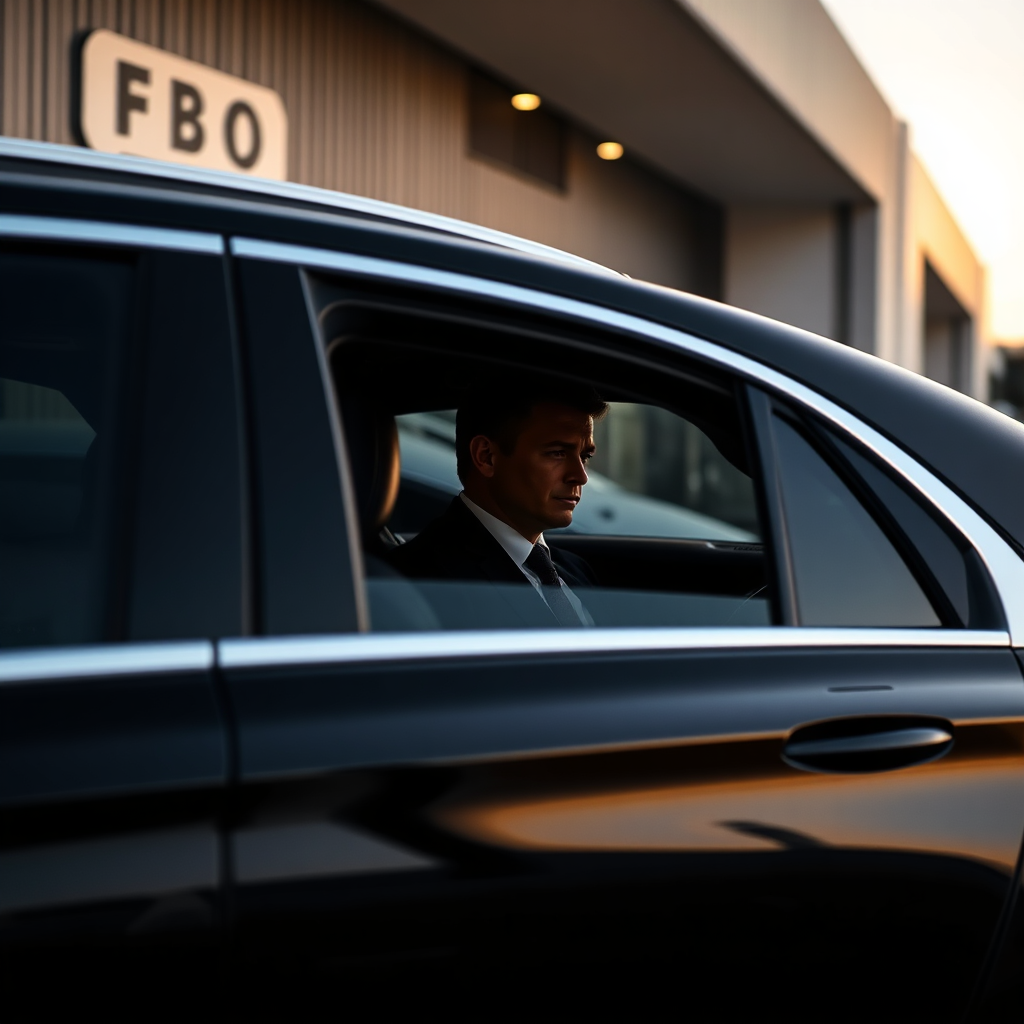 Chauffeur arrival