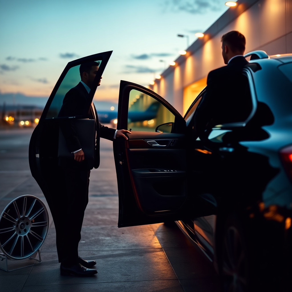 Chauffeur arrival