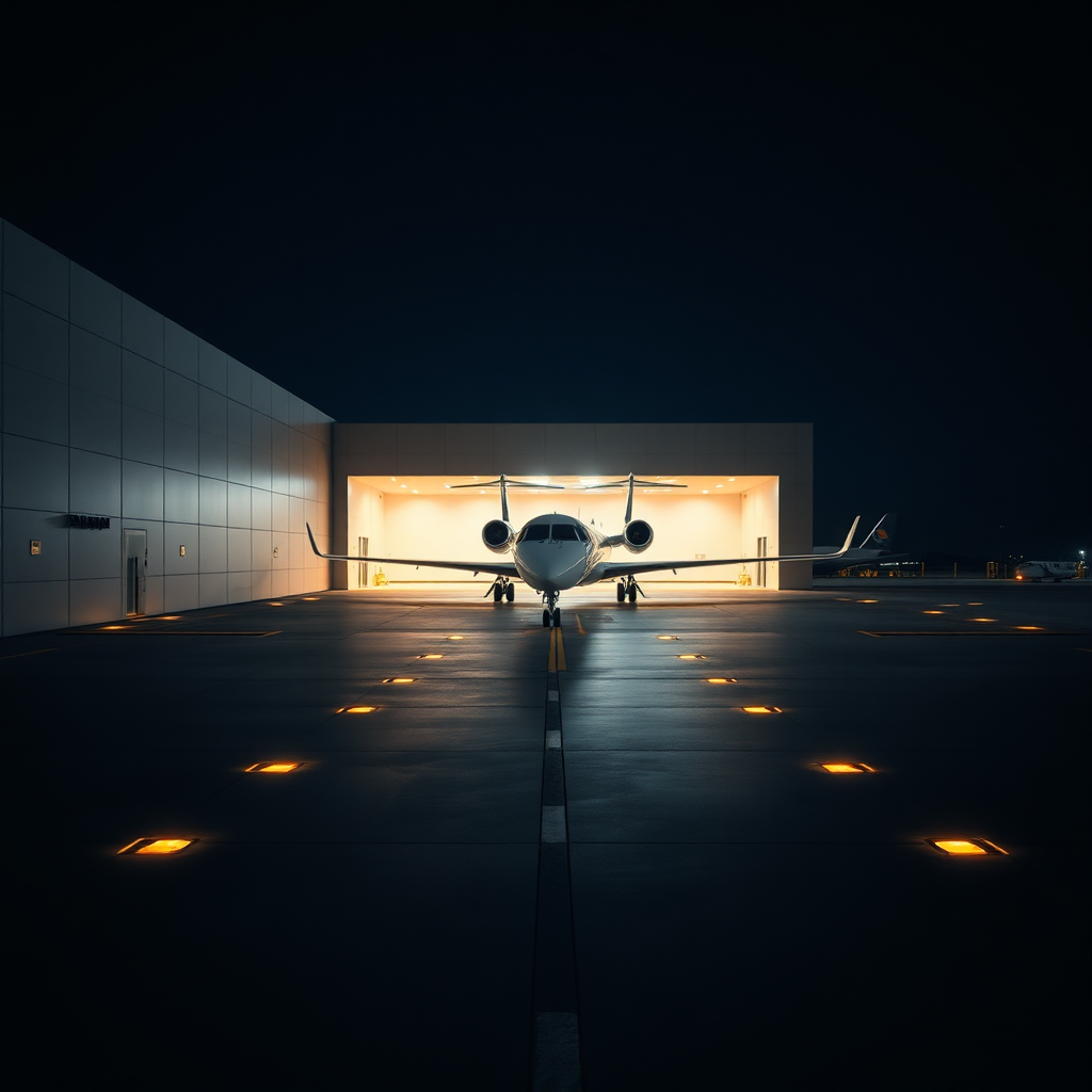 Private terminal arrival at HPN
