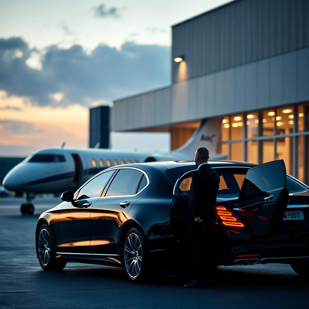 Chauffeur arrival