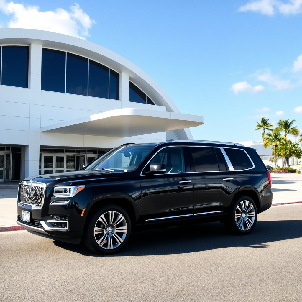 Chauffeur at terminal