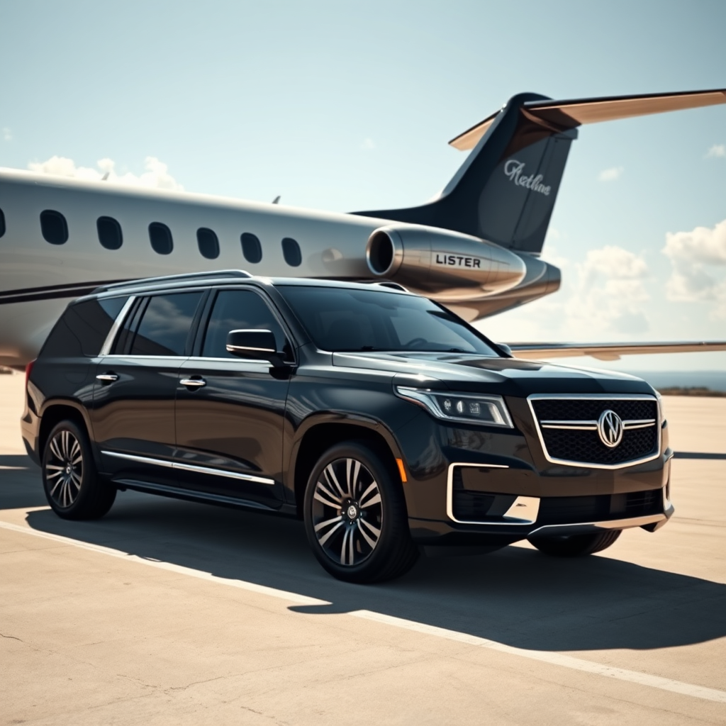Luxury ground transfer at island airport