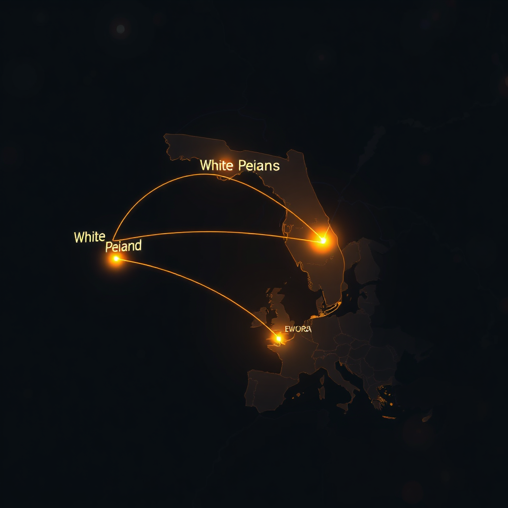 Multi-route private aviation mapping