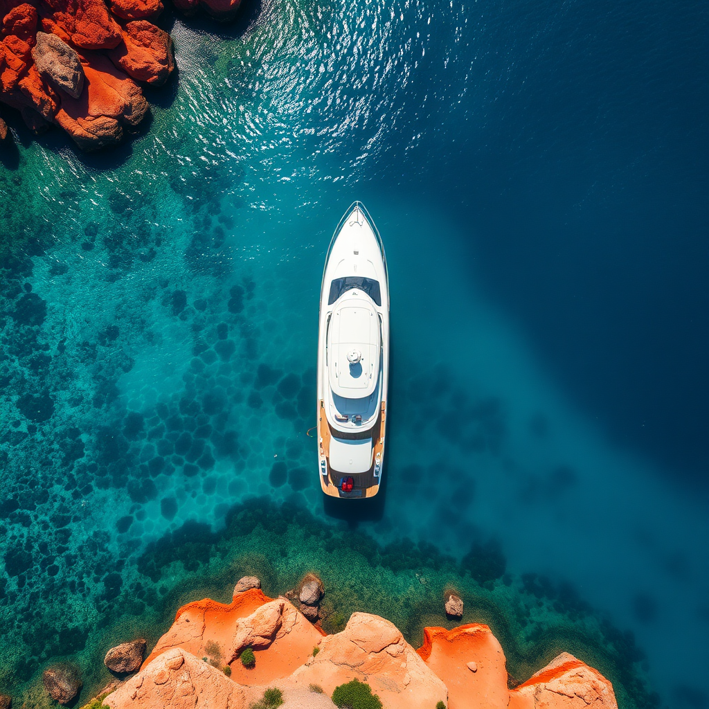 Cannes Coastline Aerial
