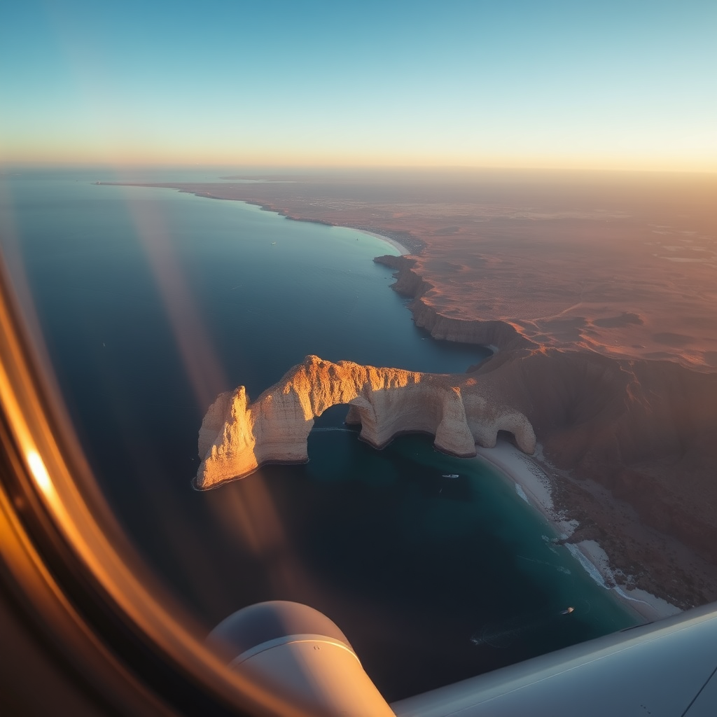 Cabo coastline aerial