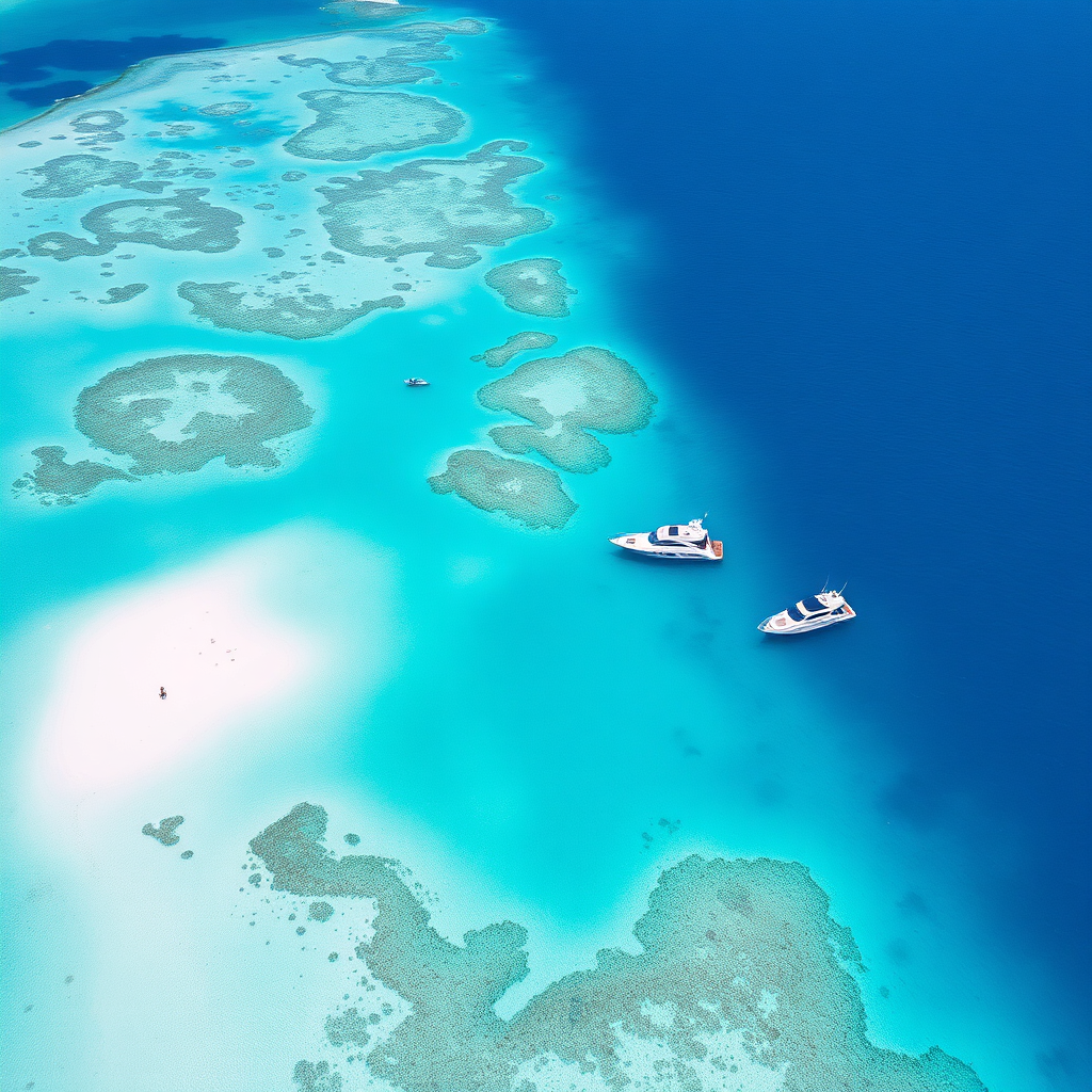 Caribbean Aerial View