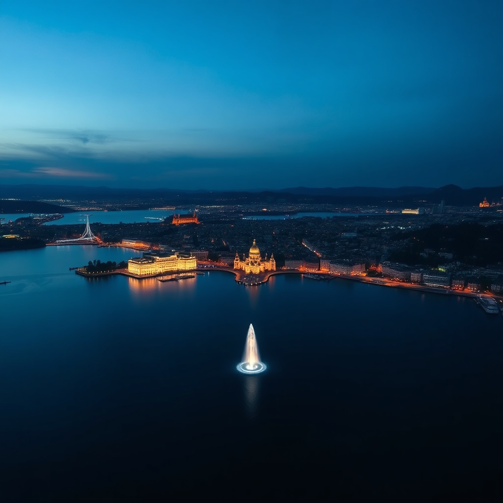 Geneva Aerial View