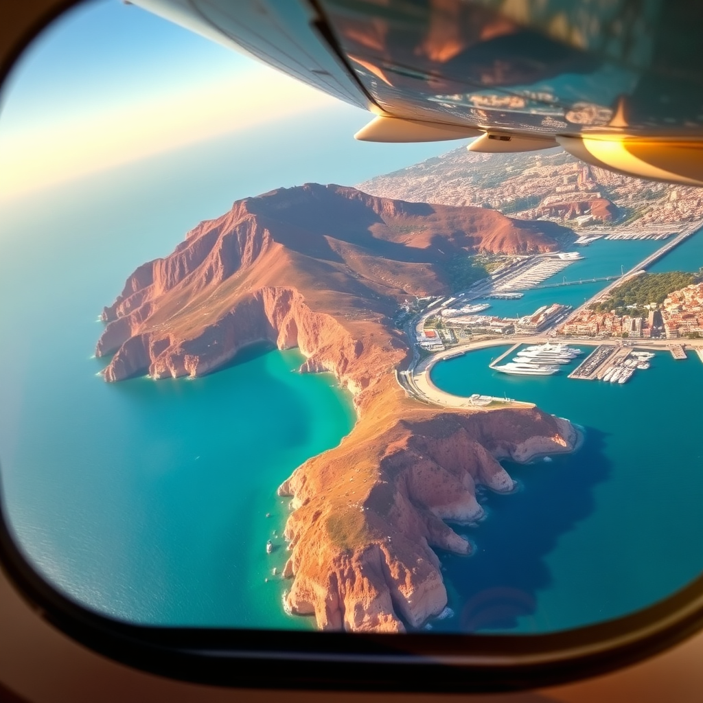 French Riviera Coastline Arrival