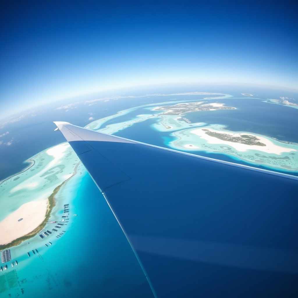 Bahamas Aerial Approach