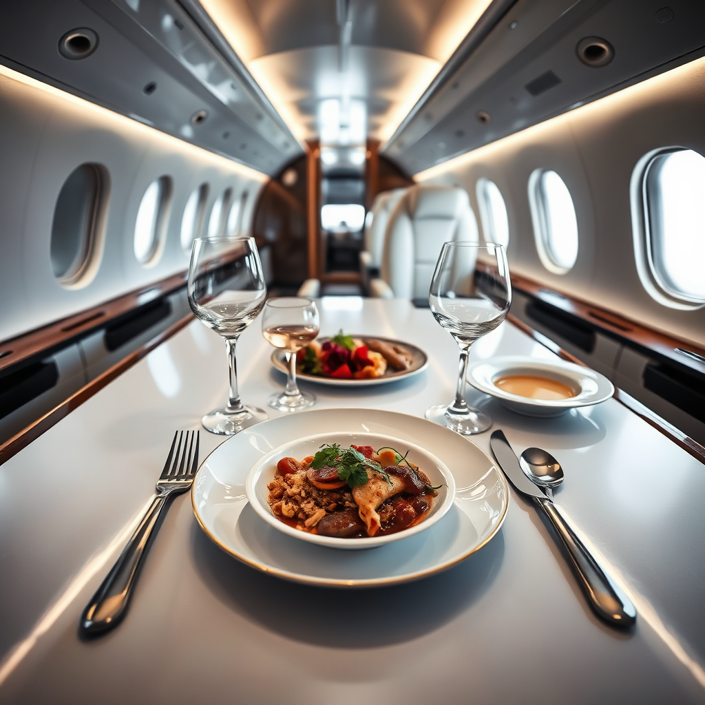 In-flight Dining Experience