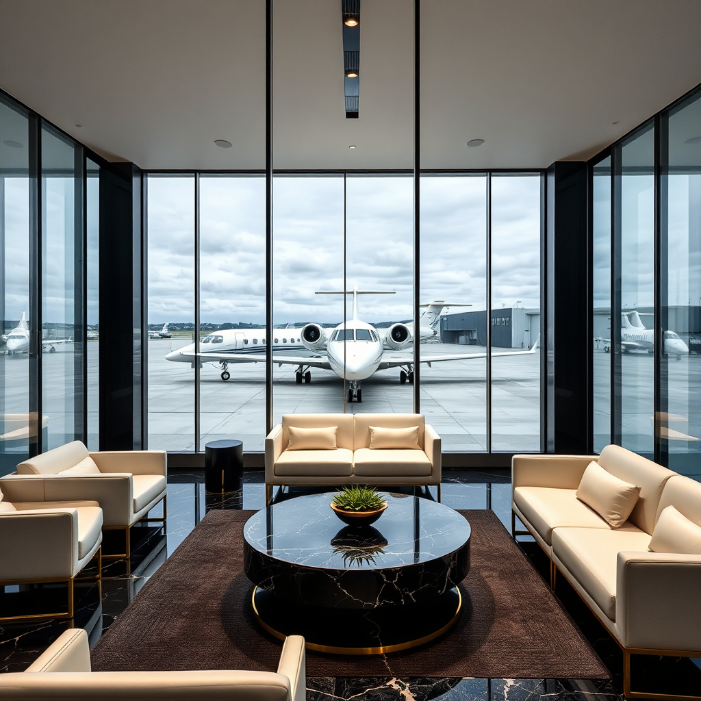 Teterboro FBO Lounge