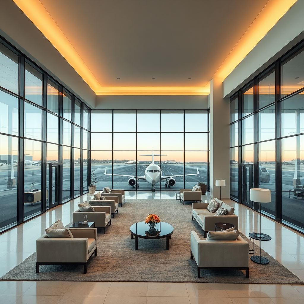 Private terminal lounge