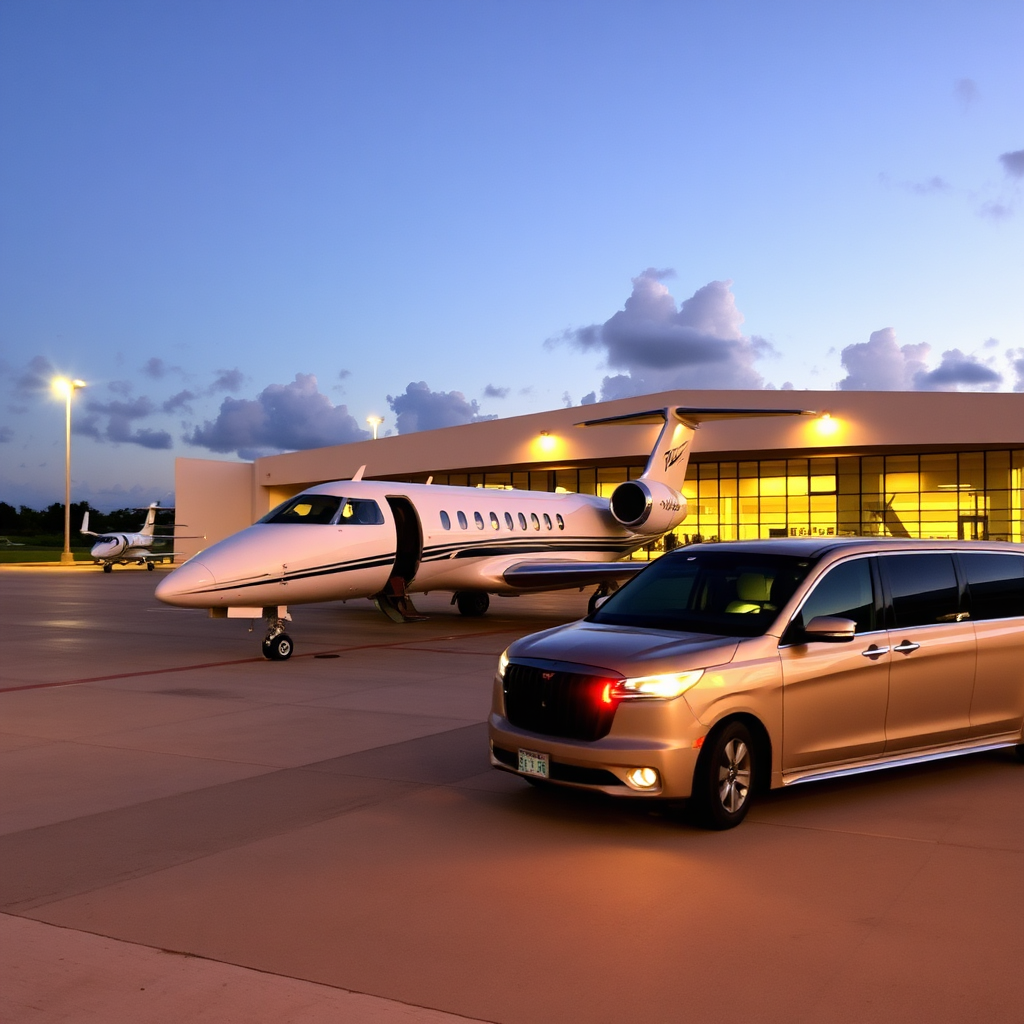 Arrival in Palm Beach