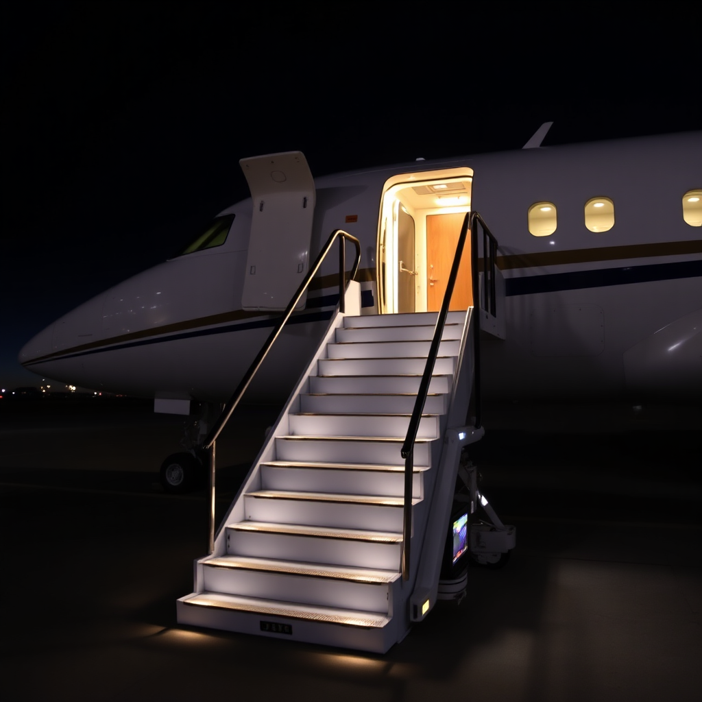 Boarding at Night