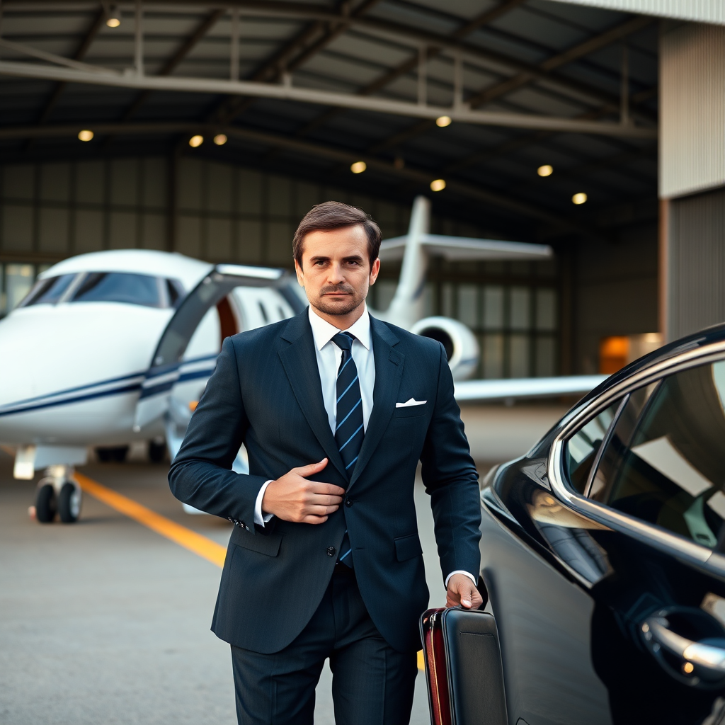 Chauffeur arrival