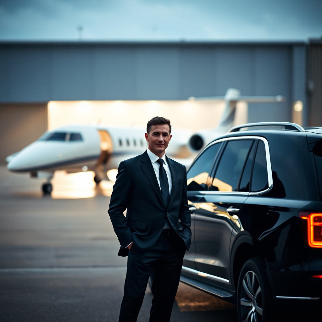 Chauffeur arrival
