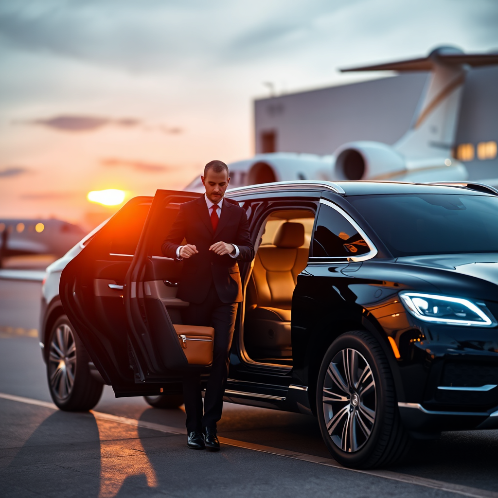 Chauffeur arrival