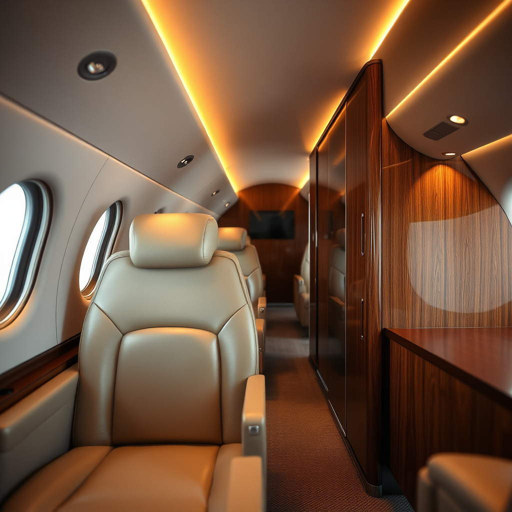Luxury cabin detail