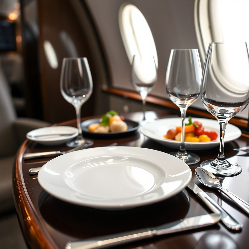 Inflight fine dining