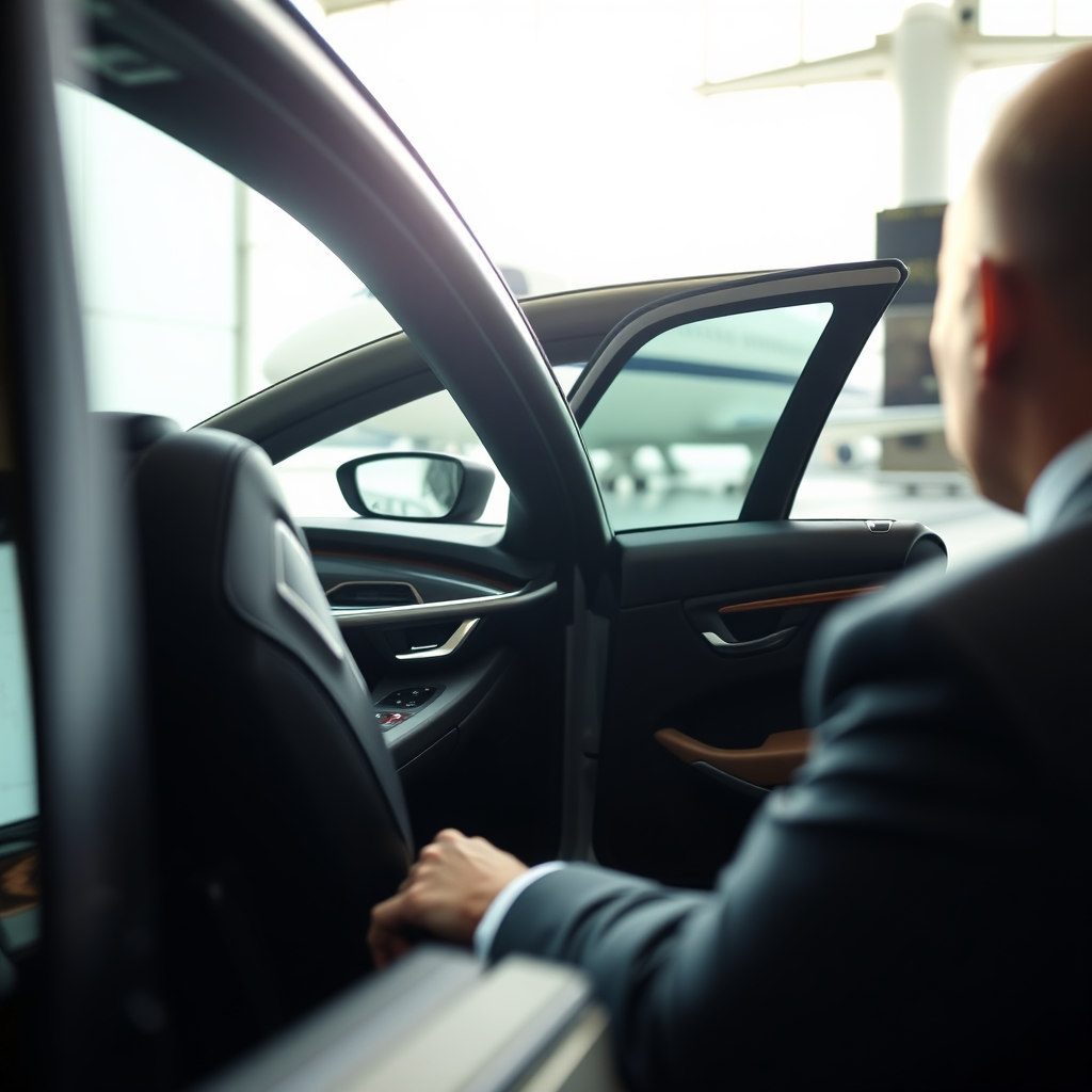 Chauffeur arrival