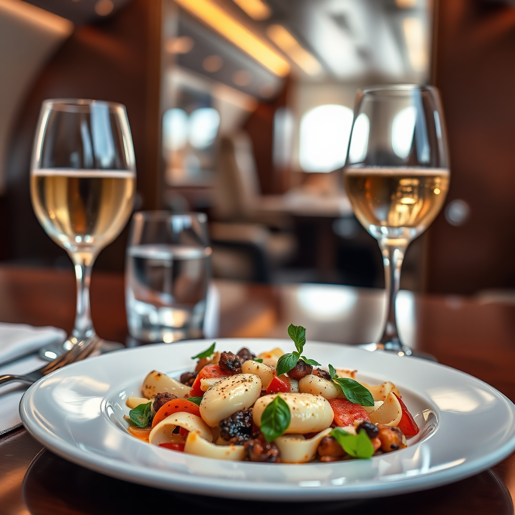 Premium inflight dining