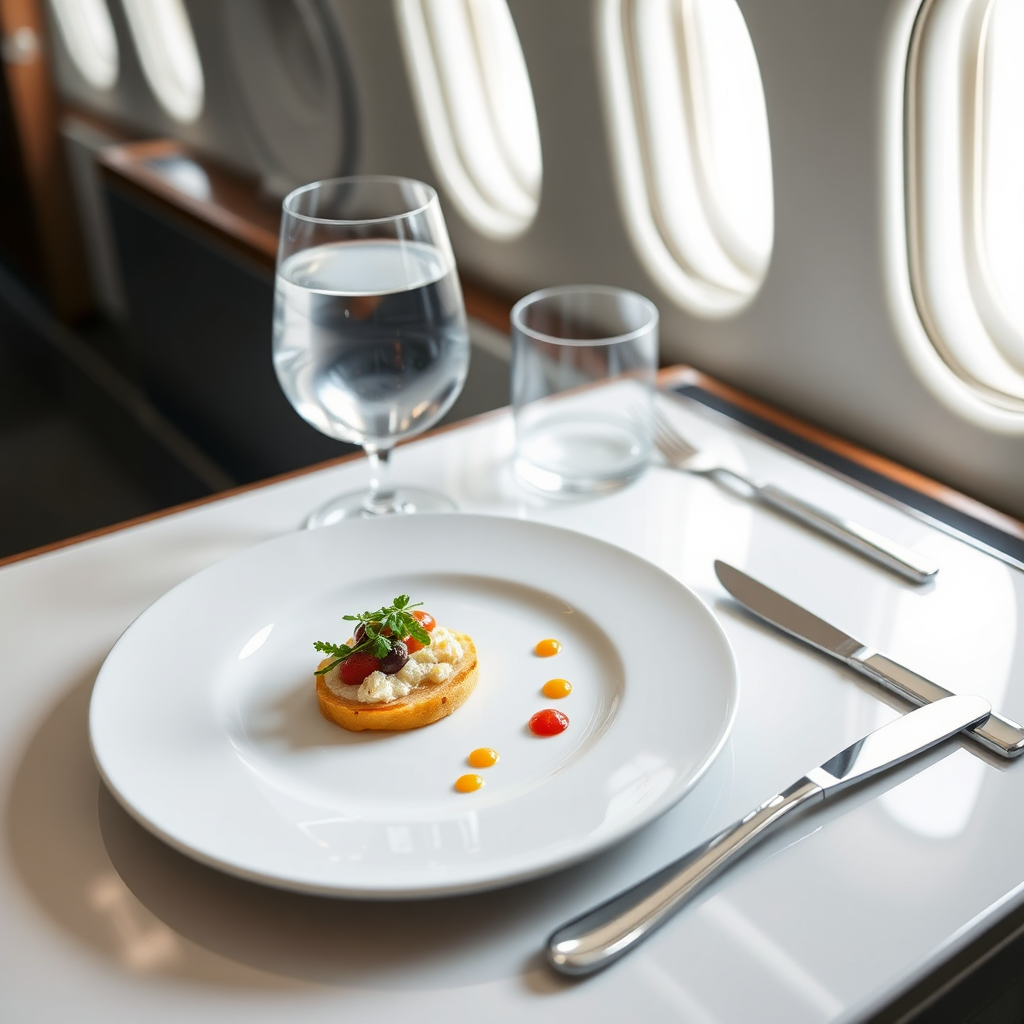 Fine dining onboard