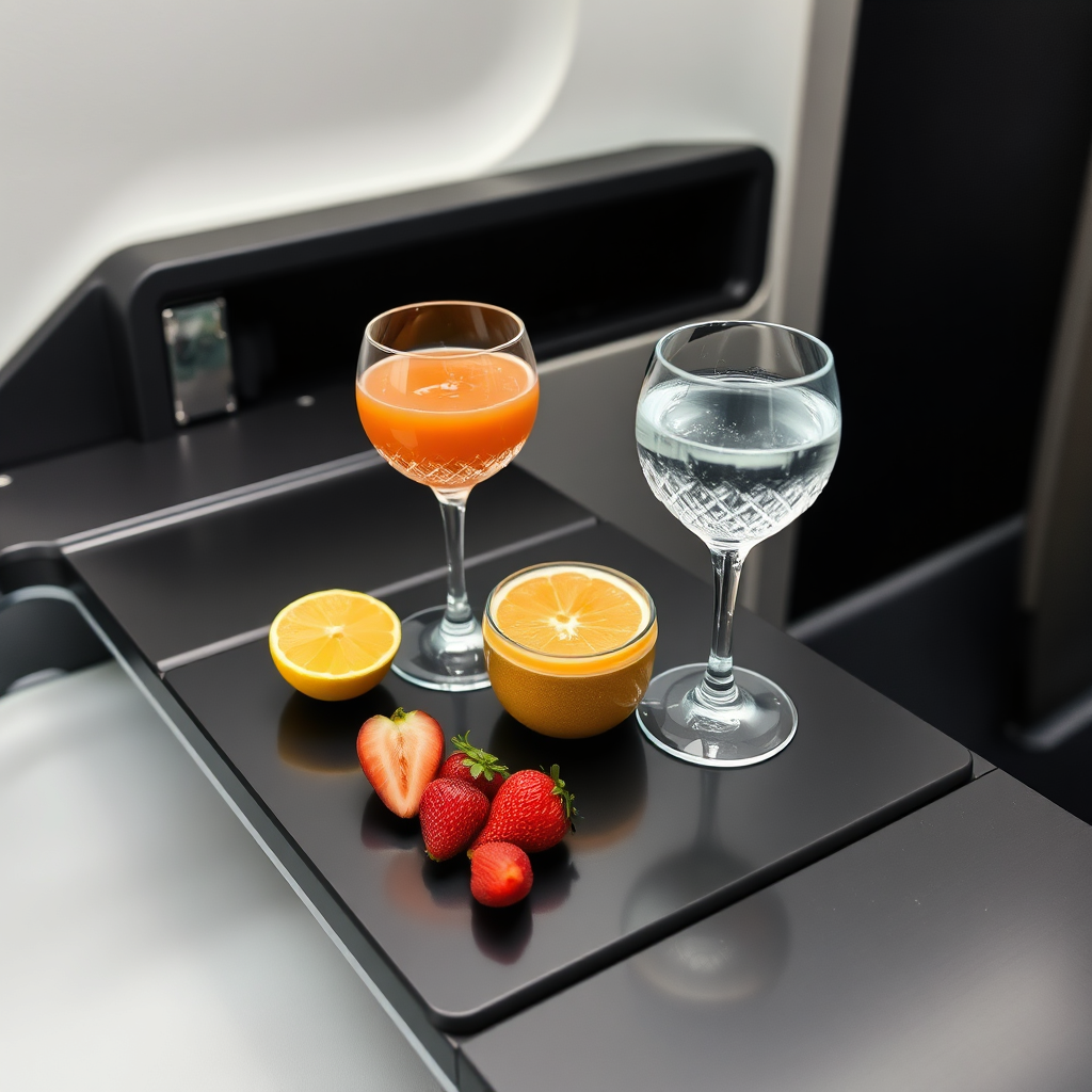 In-flight refreshments