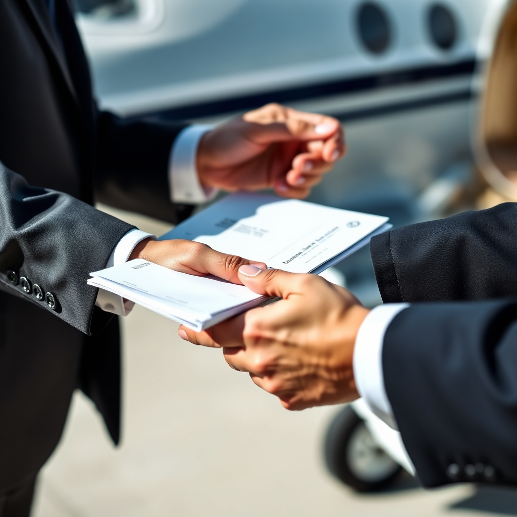 Discreet aviation concierge service