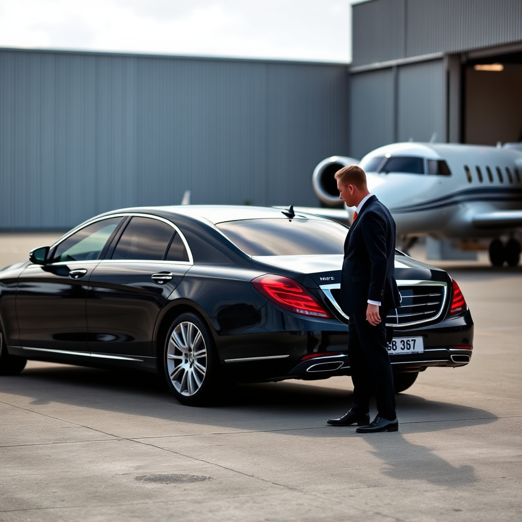 Chauffeur arrival