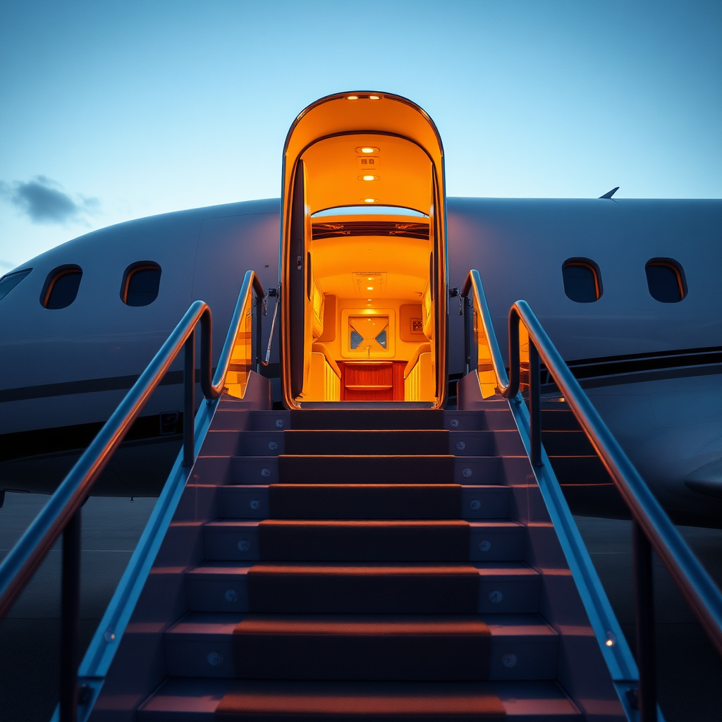 Boarding stairs