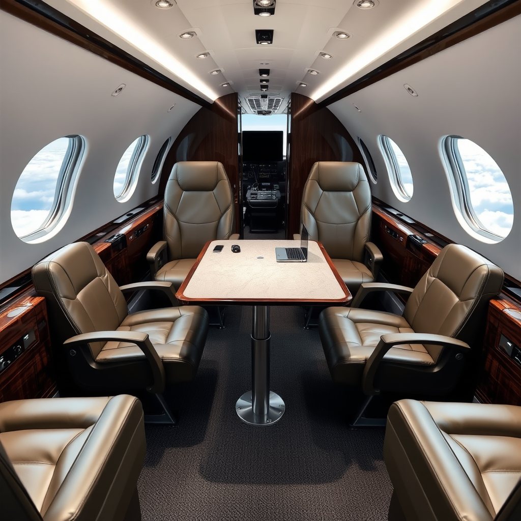 Inflight executive workspace