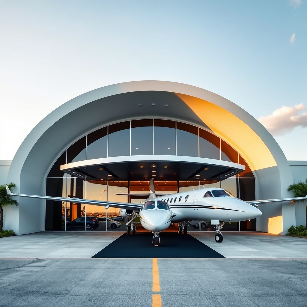 Private terminal in Palm Beach