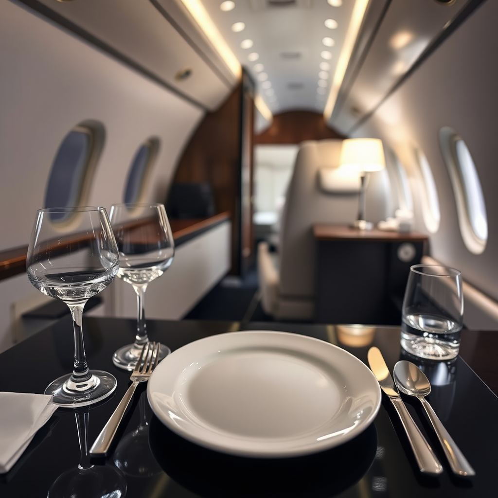 Gourmet dining at high altitude