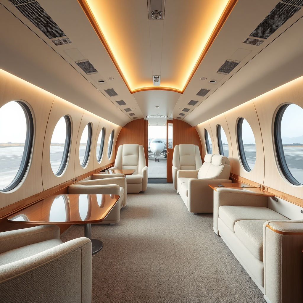 Coastal-modern private lounge