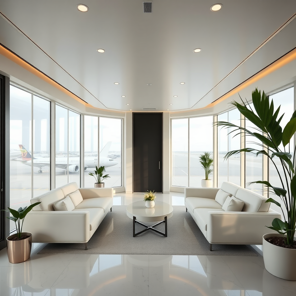 Private terminal lounge