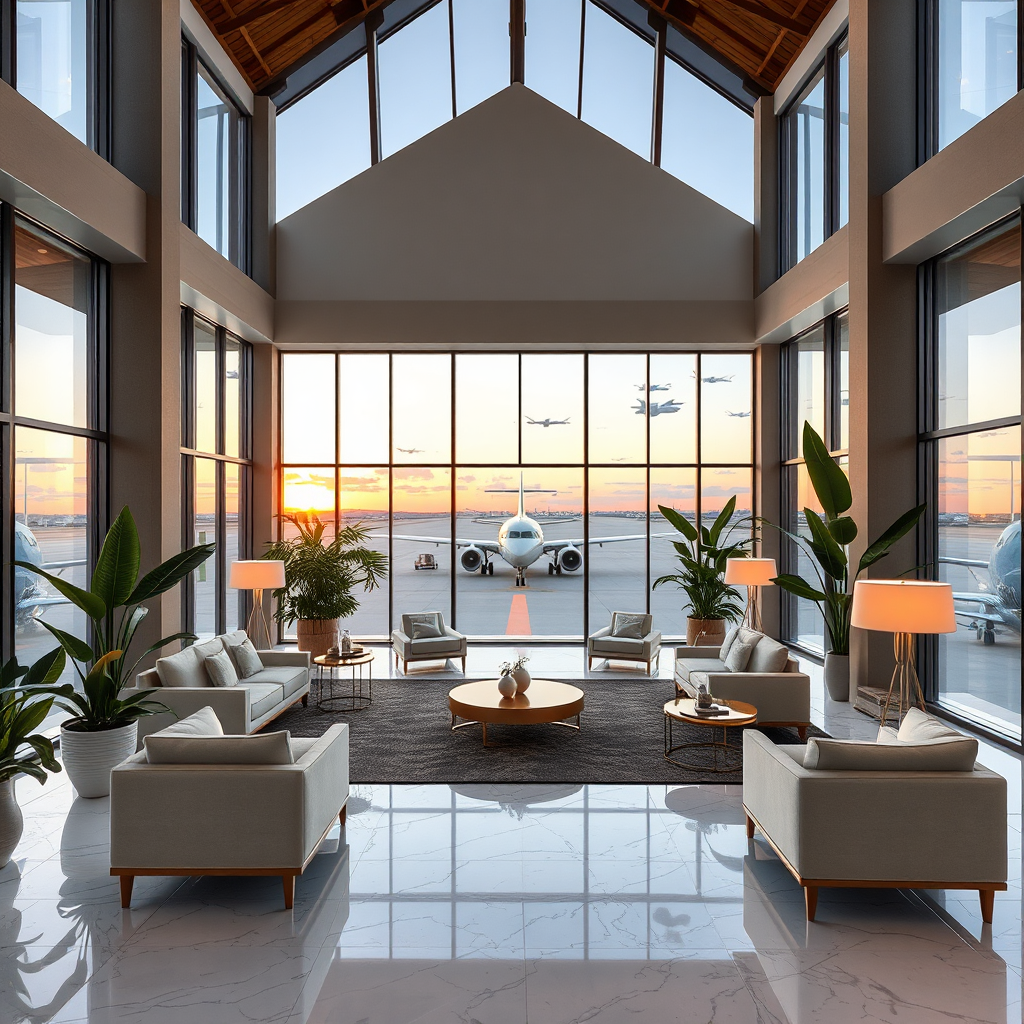 Private terminal lounge