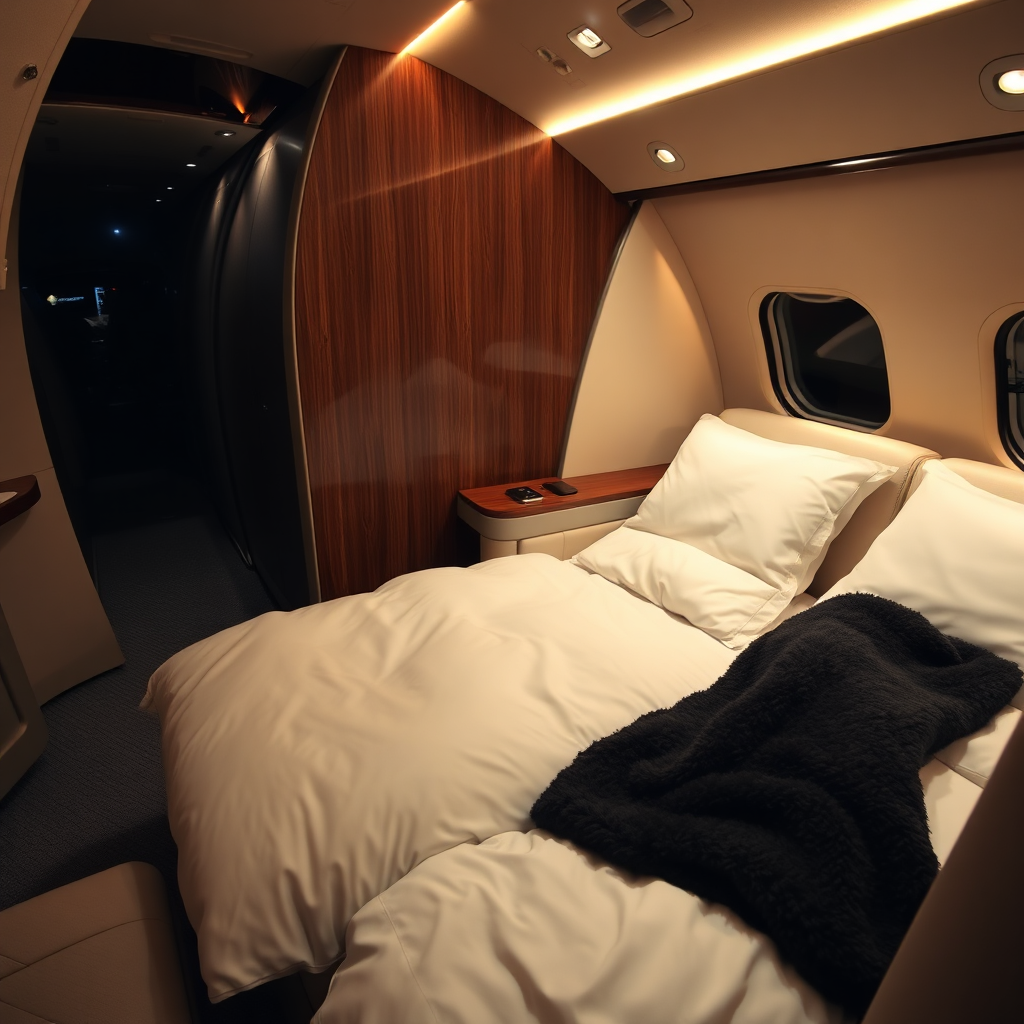 Cabin sleeping setup