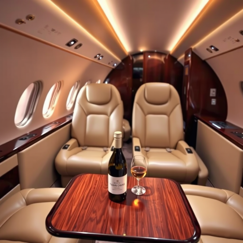 Luxury Jet Cabin