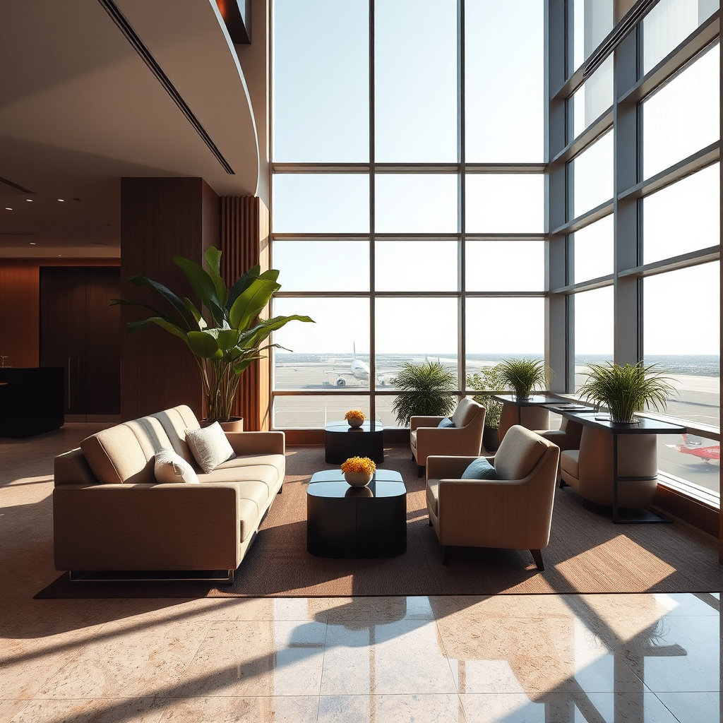 Private terminal lounge