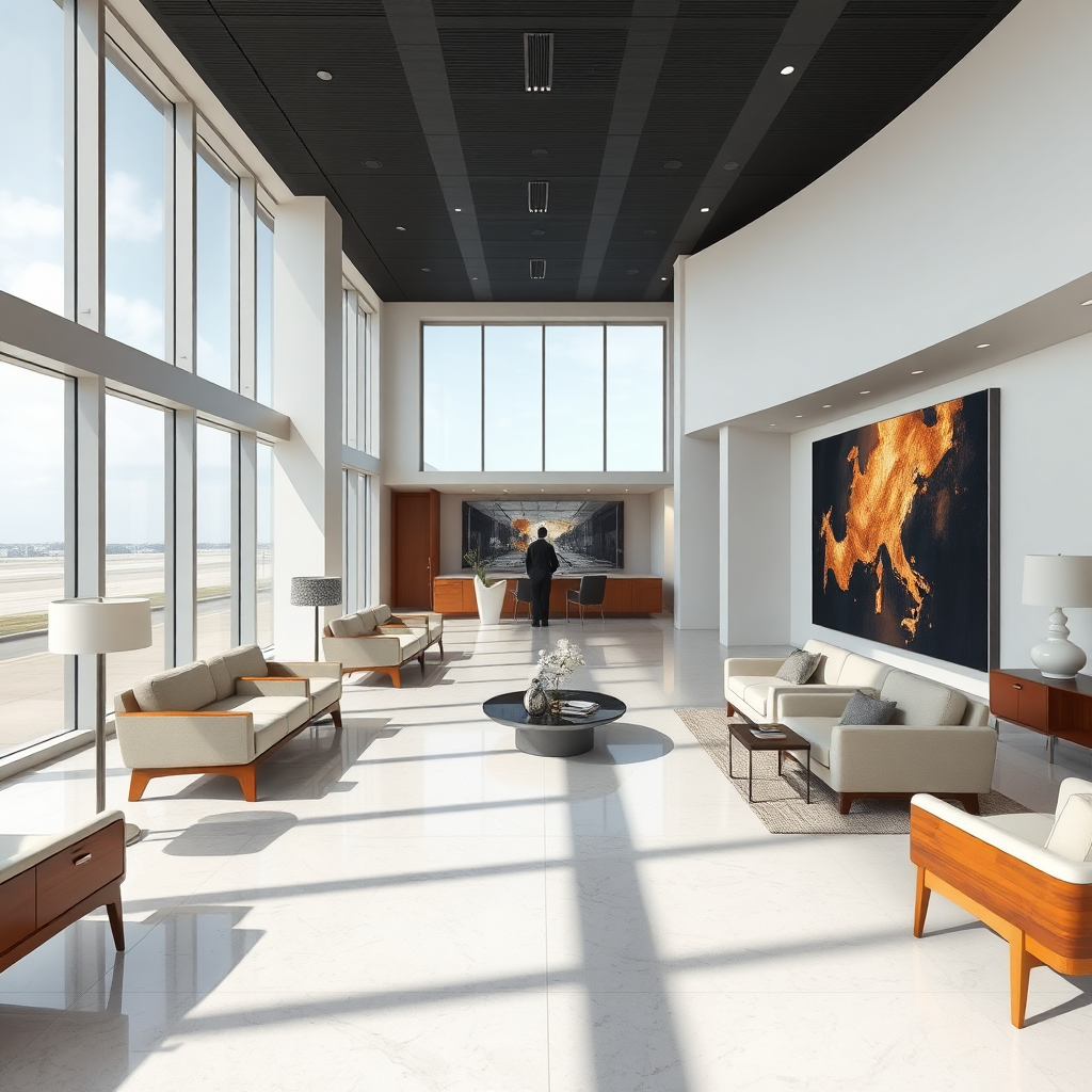 Private terminal lounge