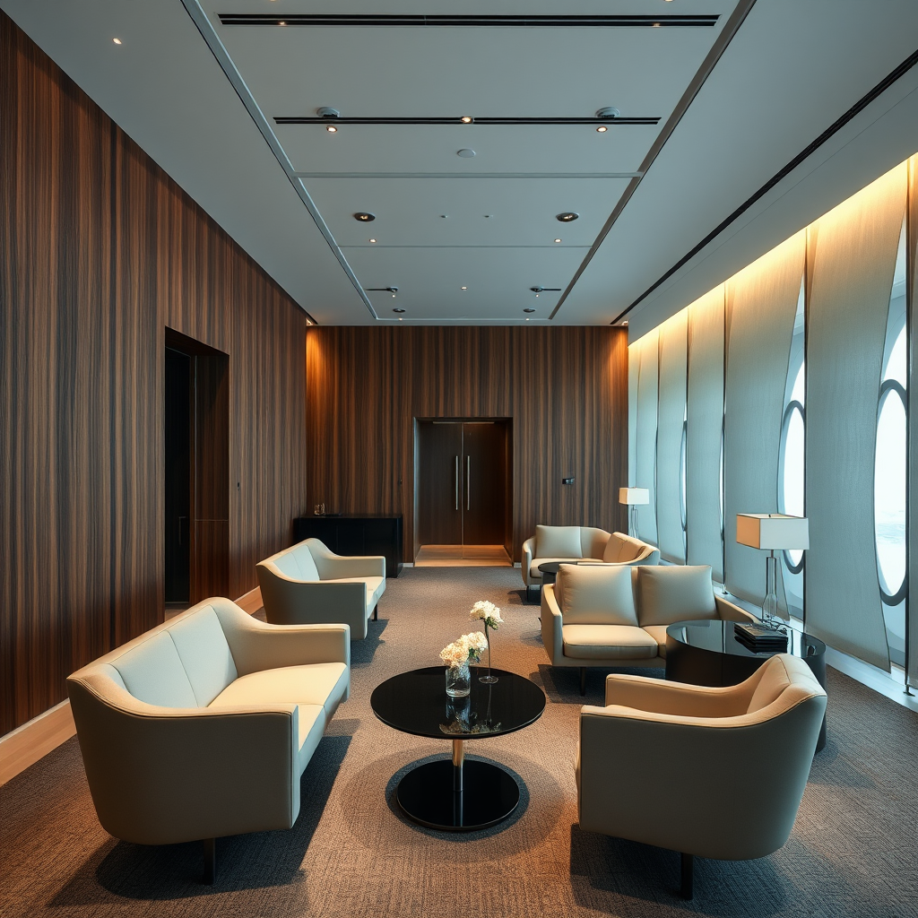 Private terminal lounge