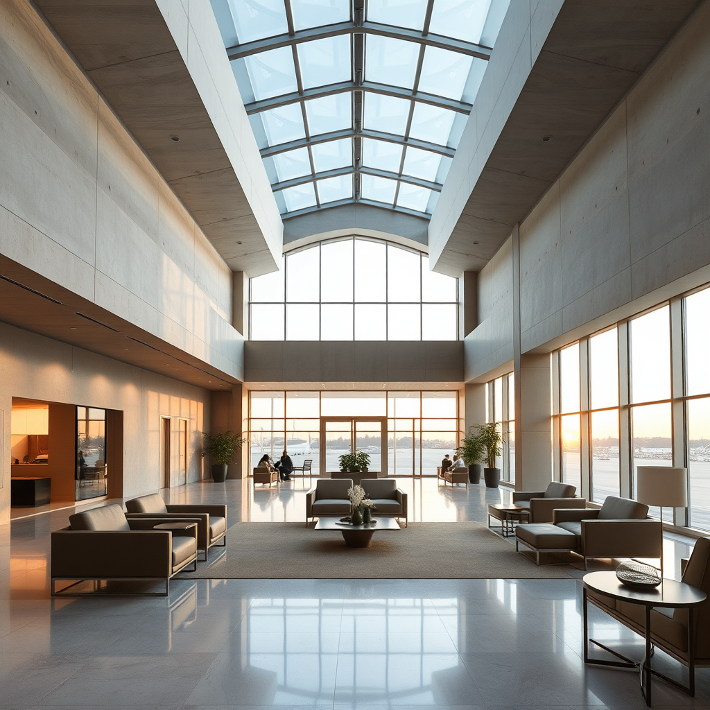 Private Terminal Interior