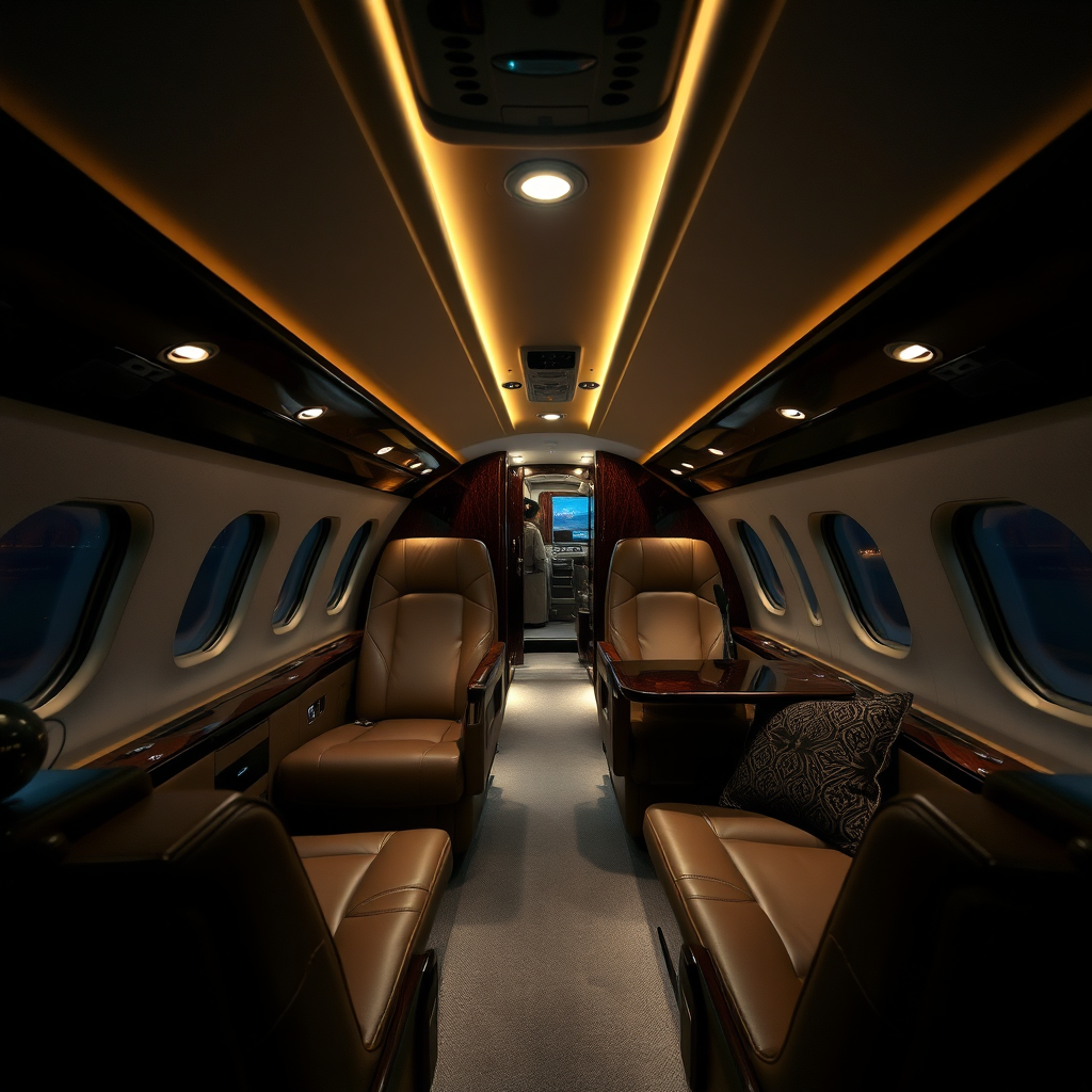 Night departure cabin