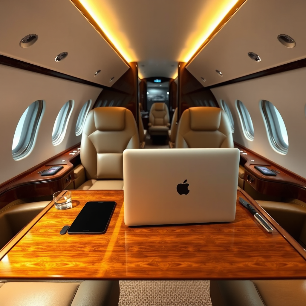 Executive cabin workspace