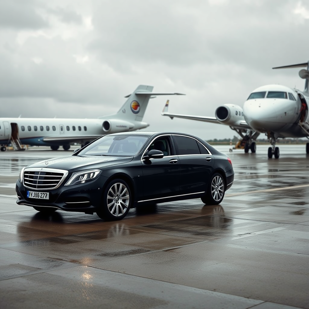 Chauffeur arrival