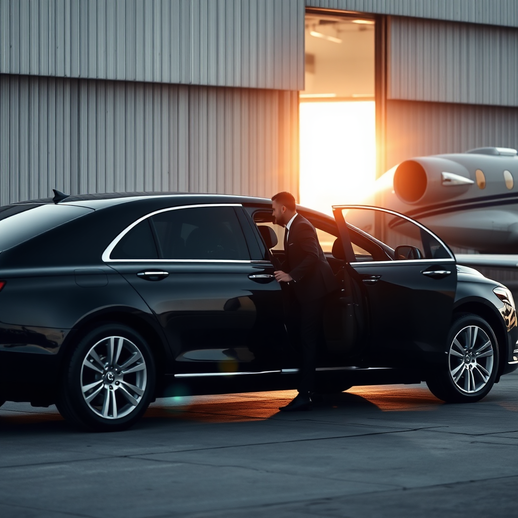 Chauffeur arrival