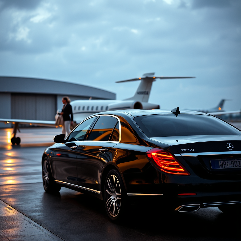 Chauffeur arrival