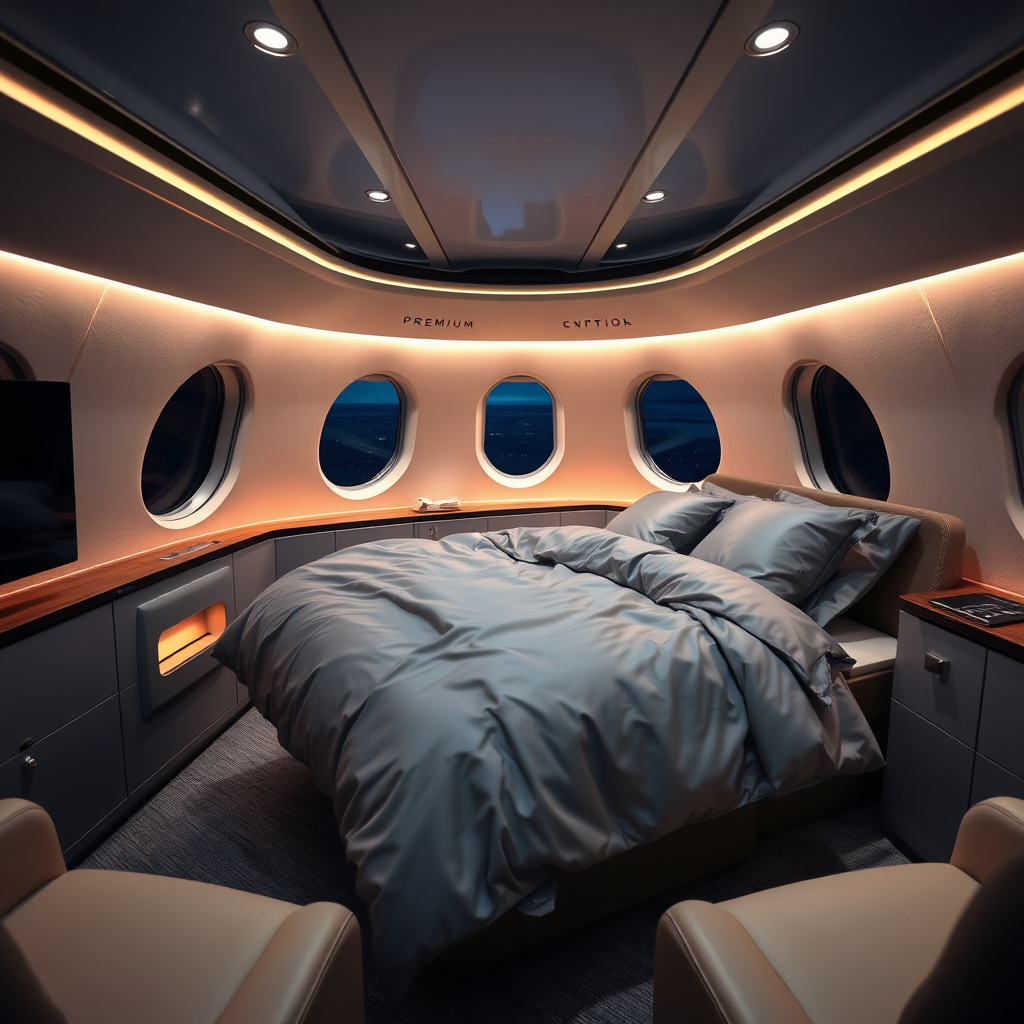 Private Jet Master Suite