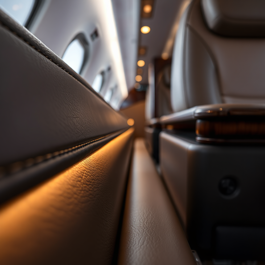 Luxury cabin materials